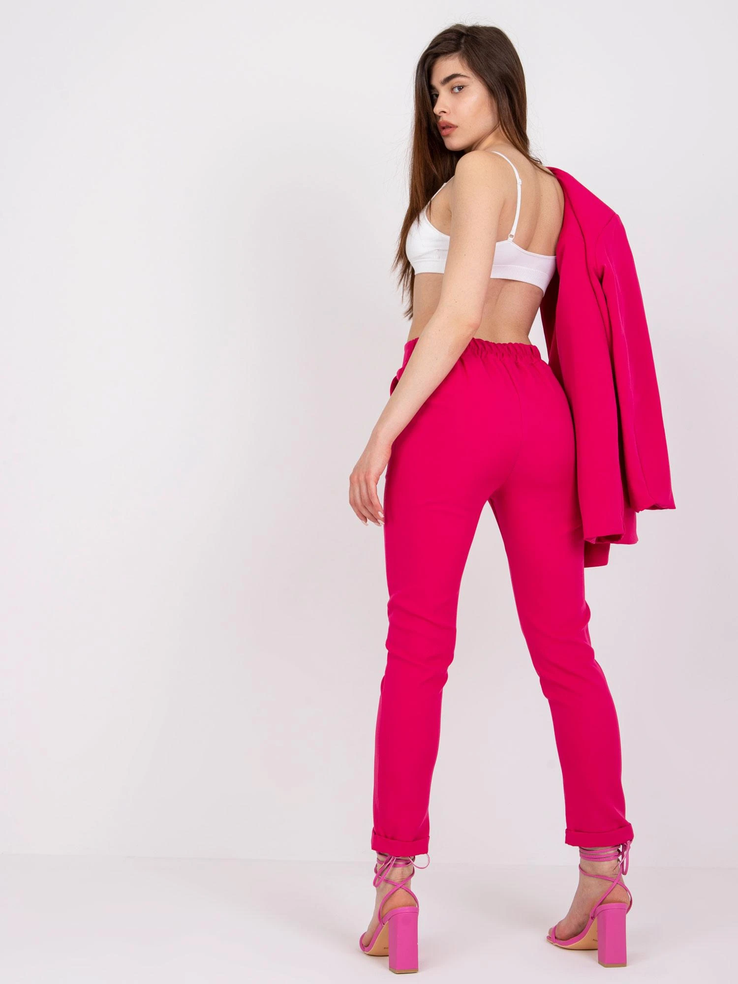 Italy Moda Kelnės-DHJ-SP-13926.02-fuksija