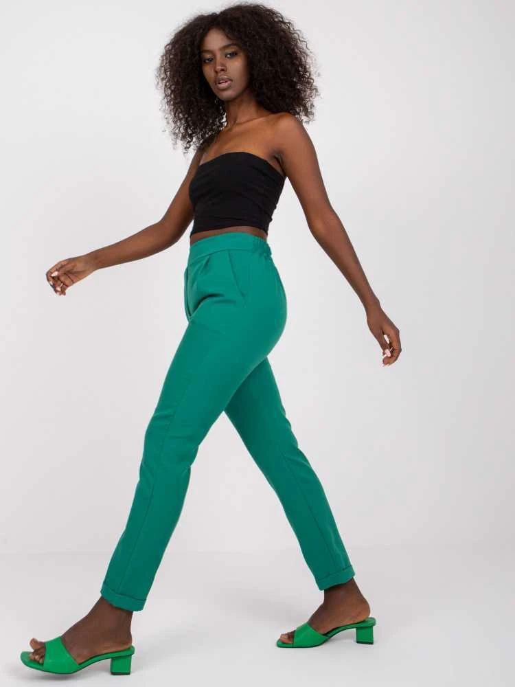 Italy Moda Kelnės-DHJ-SP-13926.02-žalia