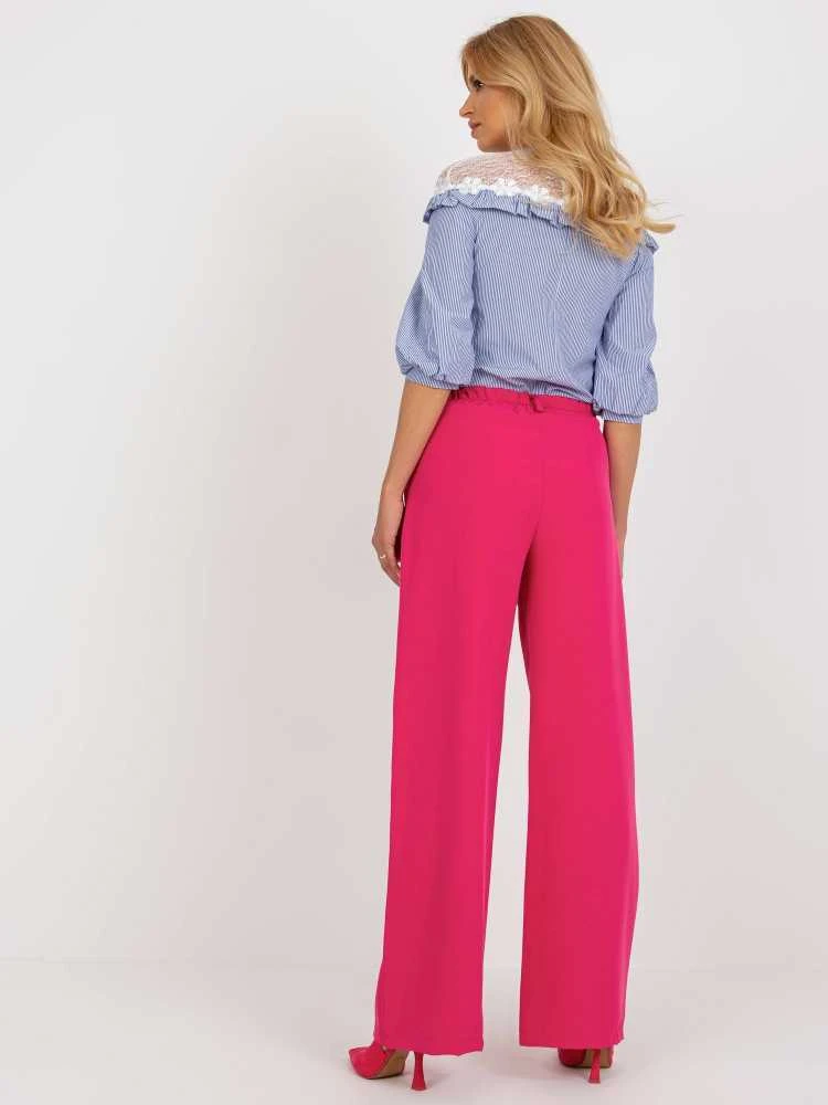 Italy Moda Kelnės-DHJ-SP-15679-1.30X-tamsiai rožinė