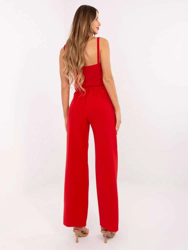 Italy Moda Kelnės-DHJ-SP-15679-1.35X-raudona