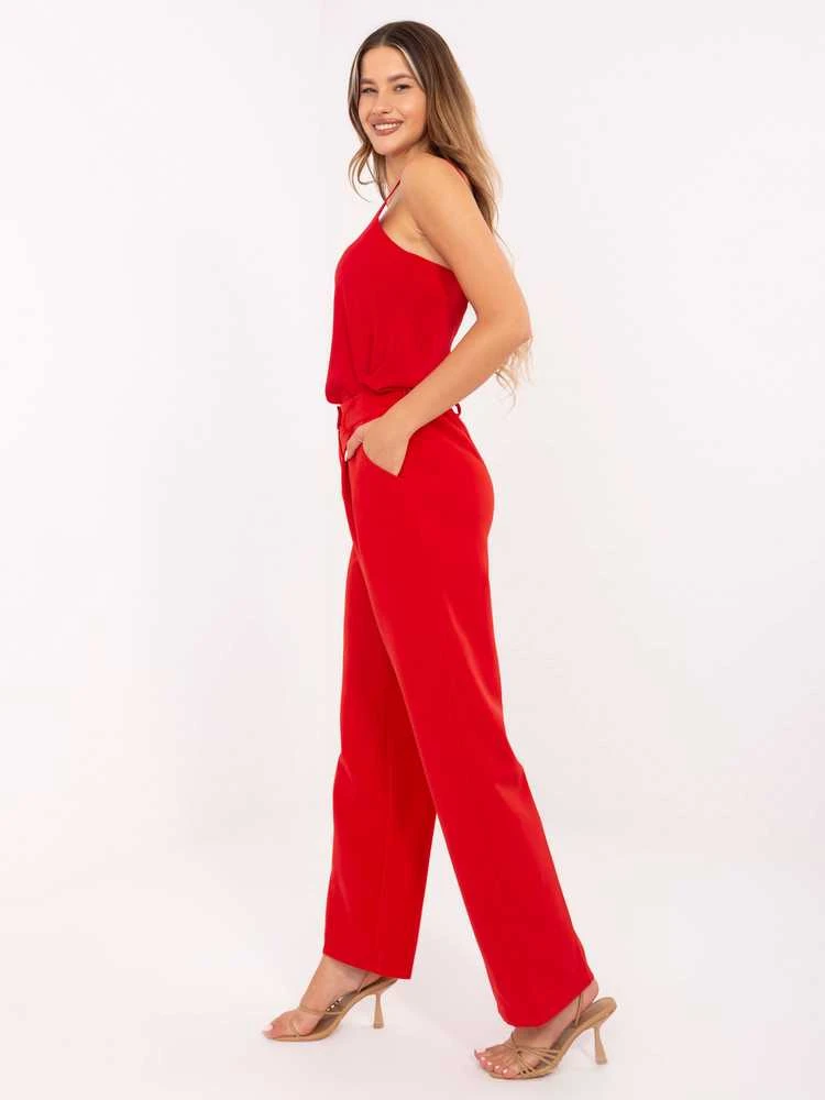 Italy Moda Kelnės-DHJ-SP-15679-1.35X-raudona
