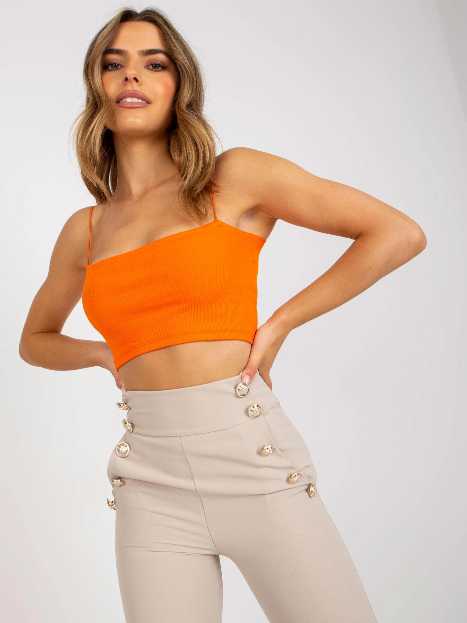 Italy Moda Kelnės-DHJ-SP-16008.01X-smėlio spalvos