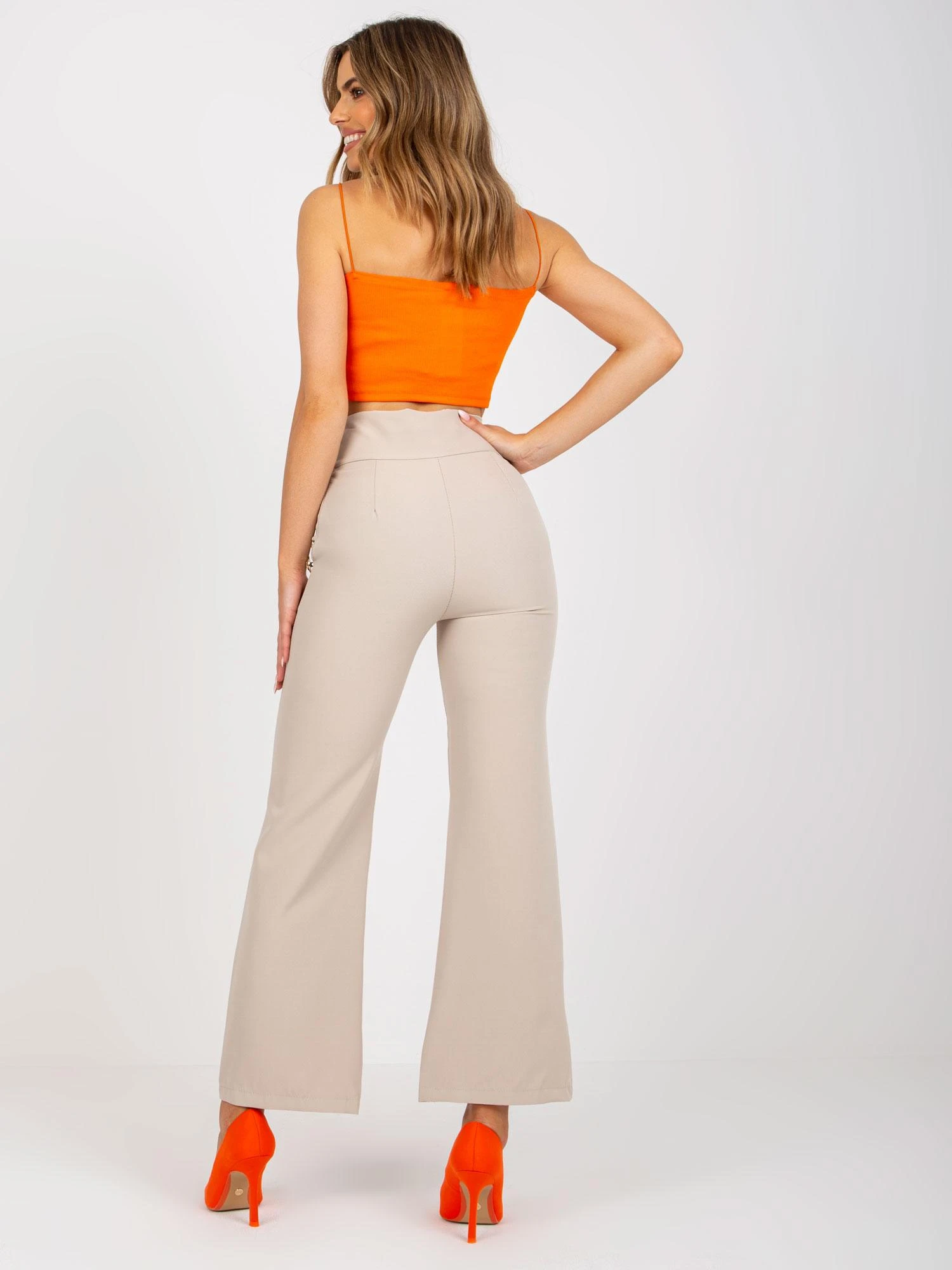 Italy Moda Kelnės-DHJ-SP-16008.01X-smėlio spalvos