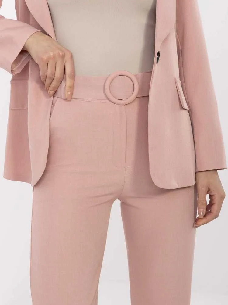 Italy Moda Kelnės-DHJ-SP-18737.08-šviesiai rožinė