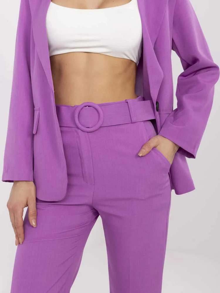 Italy Moda Kelnės-DHJ-SP-18737.08-violetinė