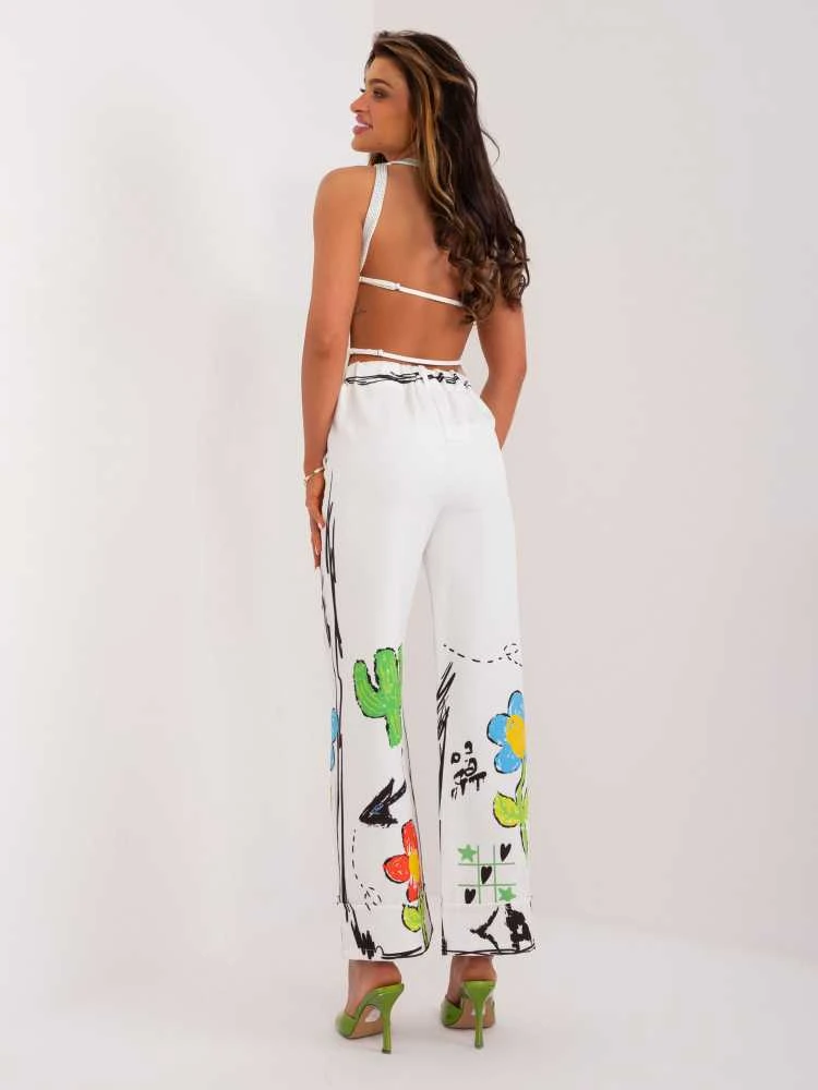 Italy Moda Kelnės-DHJ-SP-18857.31-ecru