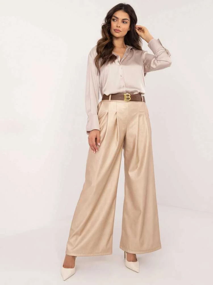 Italy Moda Kelnės-DHJ-SP-19899.22X-smėlio spalvos