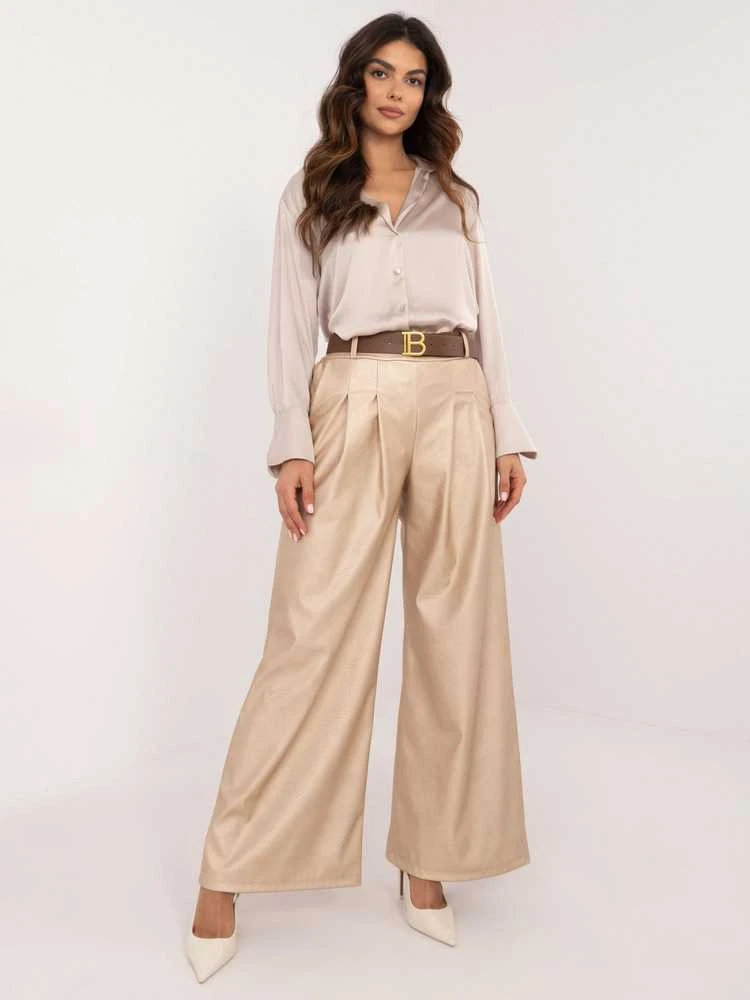 Italy Moda Kelnės-DHJ-SP-19899.22X-smėlio spalvos