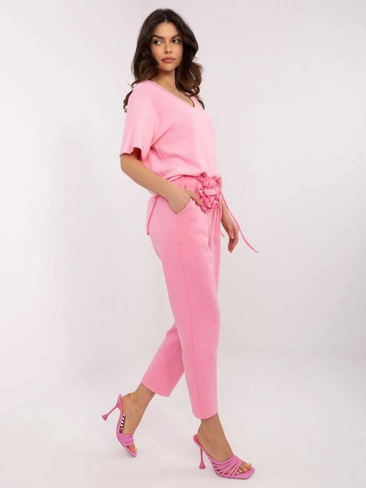 Italy Moda Kelnės-DHJ-SP-20323.70-rožinės spalvos