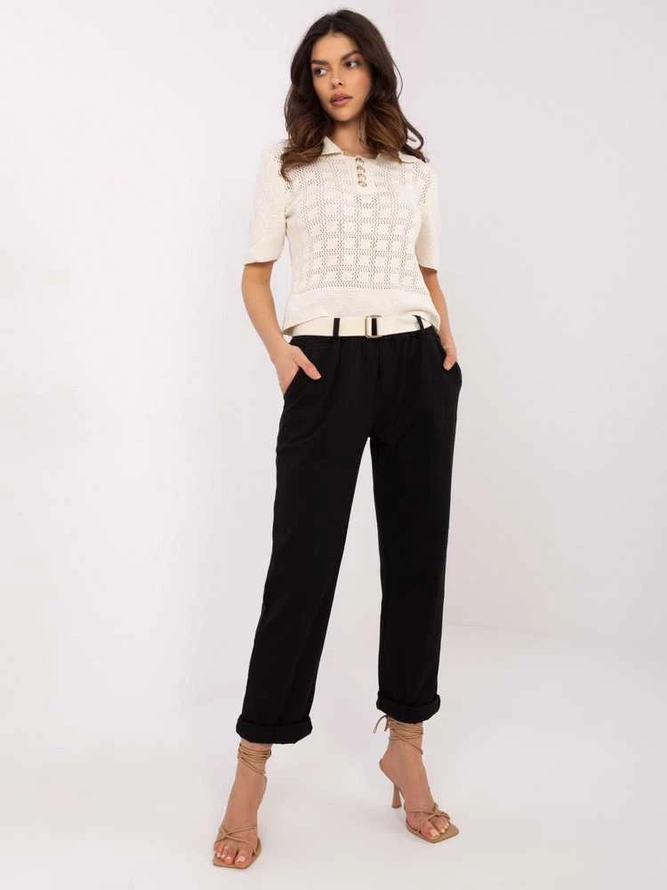 Italy Moda Kelnės-DHJ-SP-20506.79-juodos