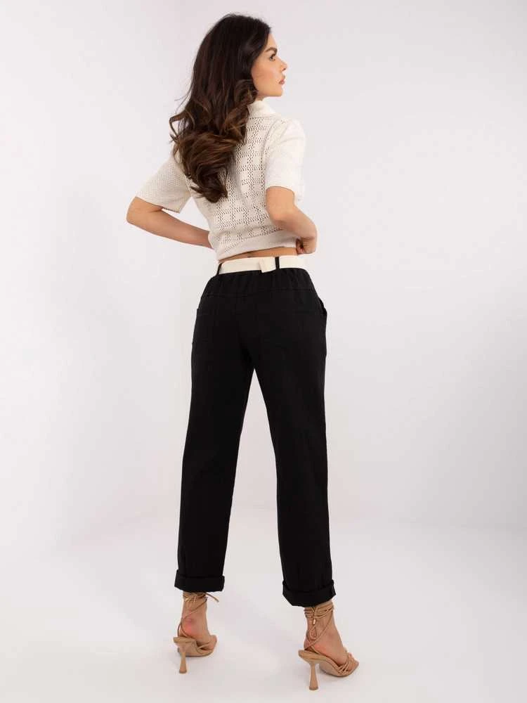 Italy Moda Kelnės-DHJ-SP-20506.79-juodos