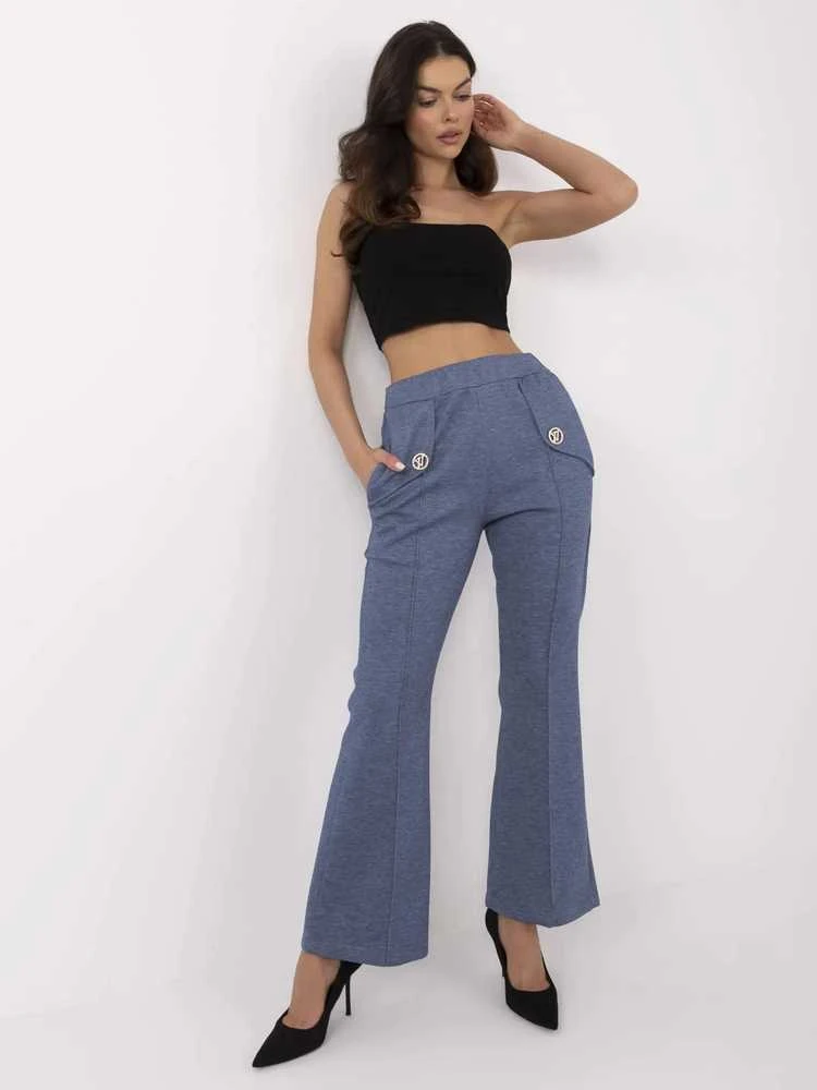 Italy Moda Kelnės-DHJ-SP-20518.12-ciemny mėlyna
