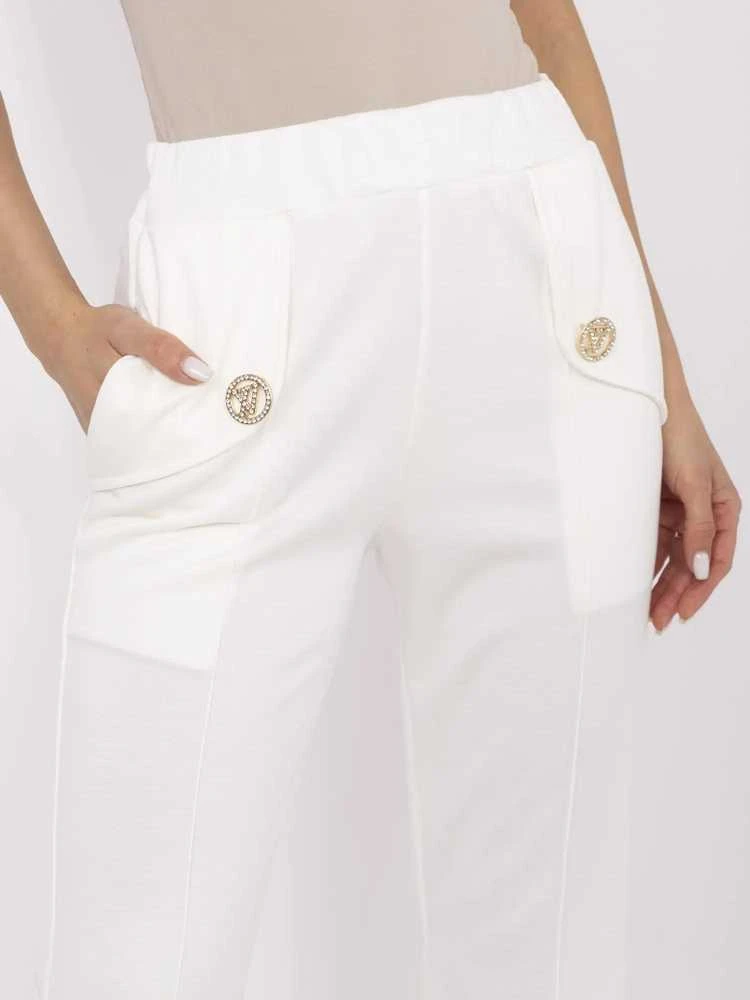 Italy Moda Kelnės-DHJ-SP-20518.12-ecru