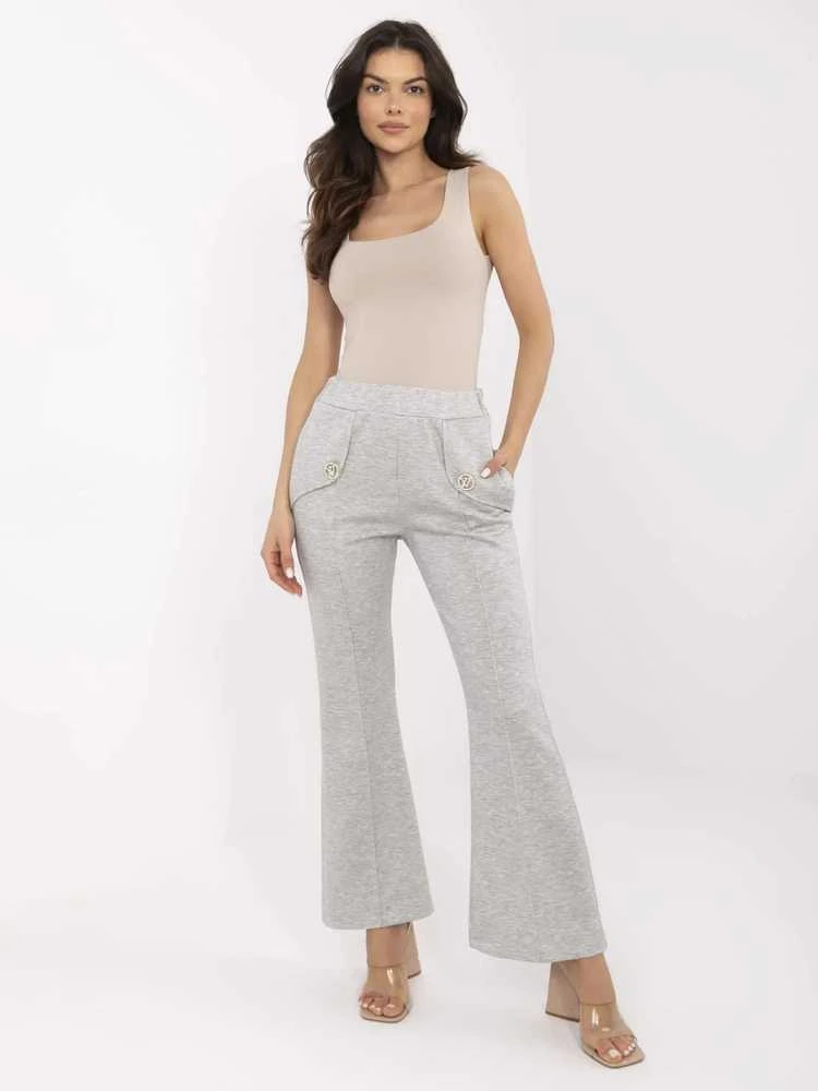 Italy Moda Kelnės-DHJ-SP-20518.12-pilka