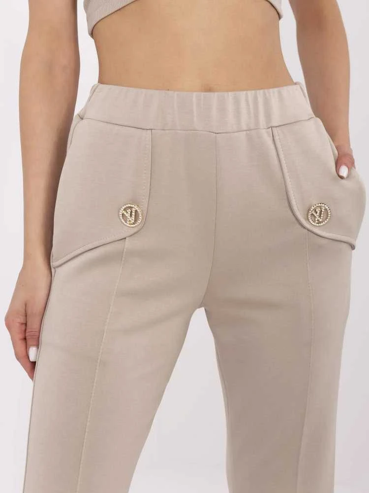 Italy Moda Kelnės-DHJ-SP-20518.12-smėlio spalva