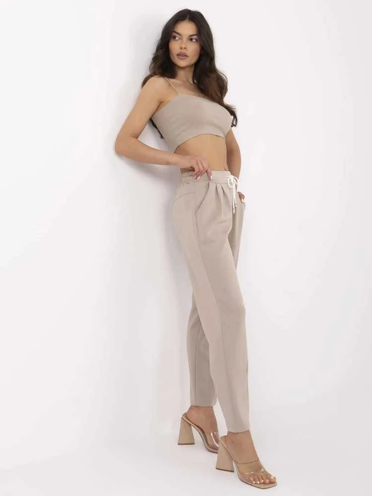 Italy Moda Kelnės-DHJ-SP-20523.66P-smėlio spalva