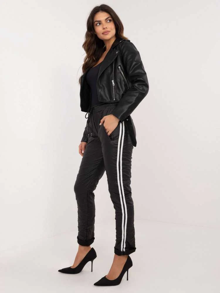Italy Moda Kelnės-DHJ-SP-21557.35-juodos