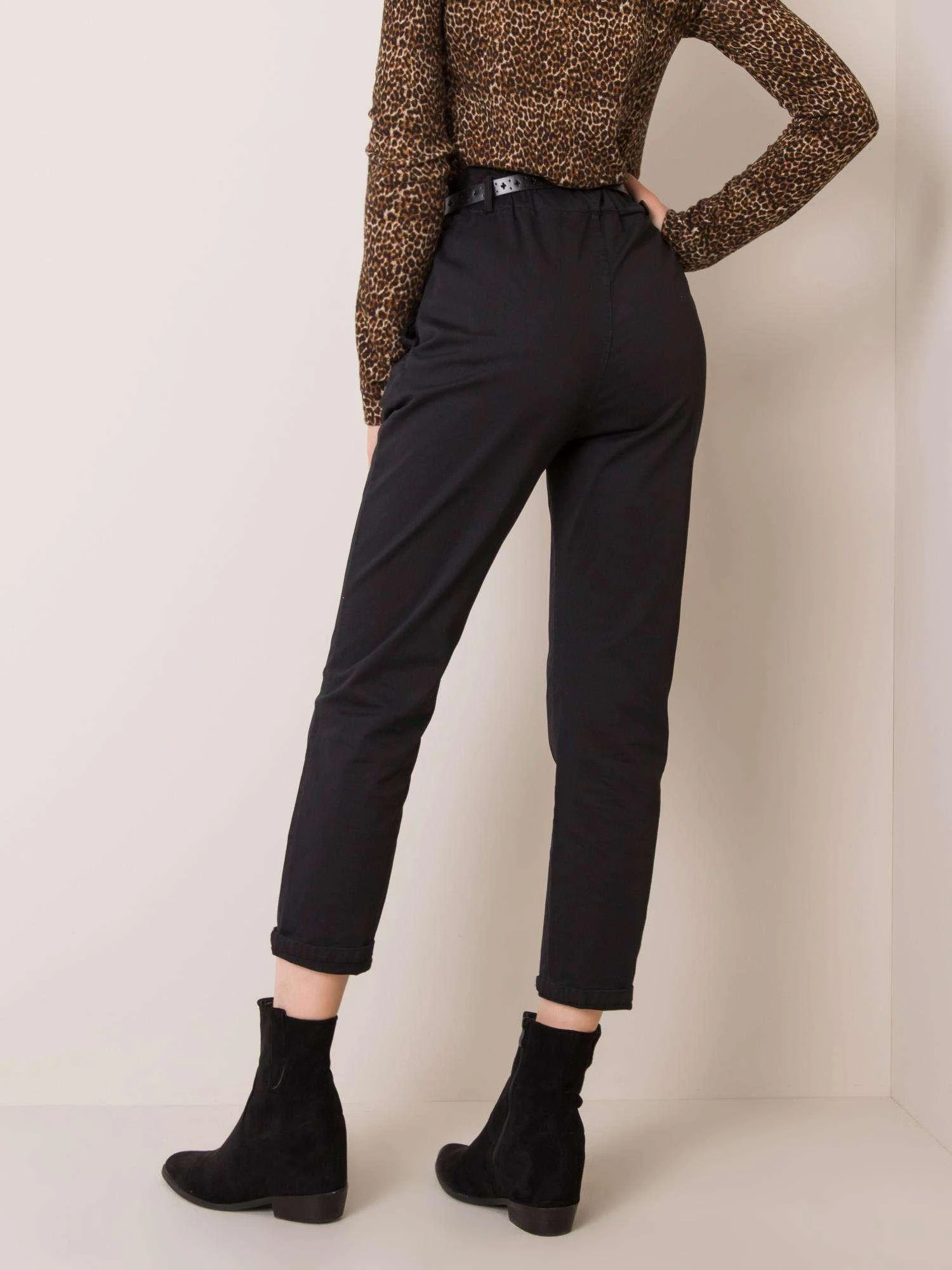 Italy Moda Kelnės-DHJ-SP-2312.94P-juodos