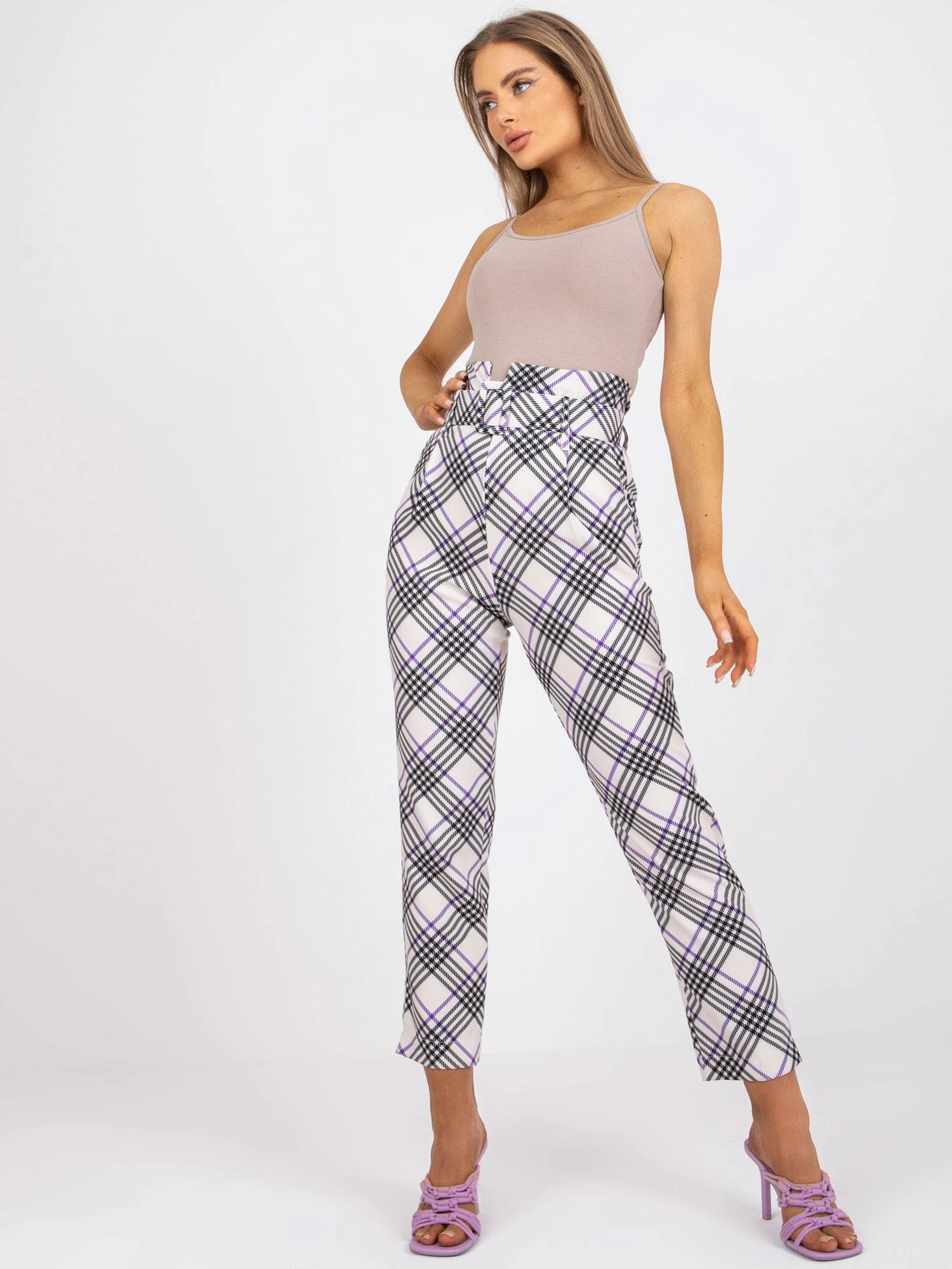 Italy Moda Kelnės-DHJ-SP-3689.08-ekru