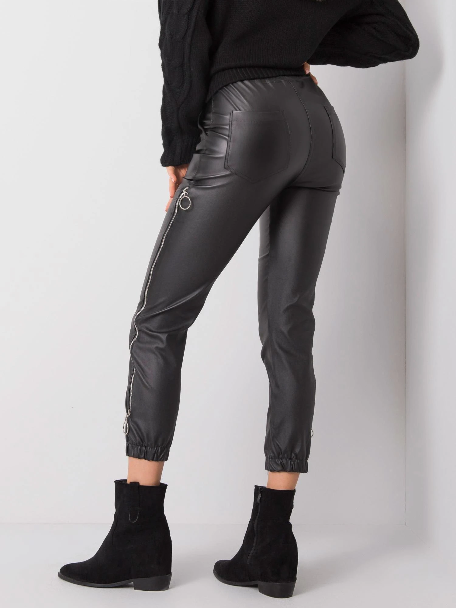 Italy Moda Kelnės-DHJ-SP-3730.11-juodos