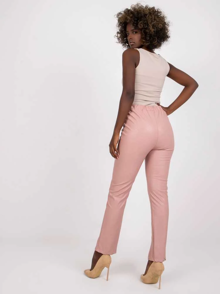 Italy Moda Kelnės-DHJ-SP-5012.25-šviesiai rožinė
