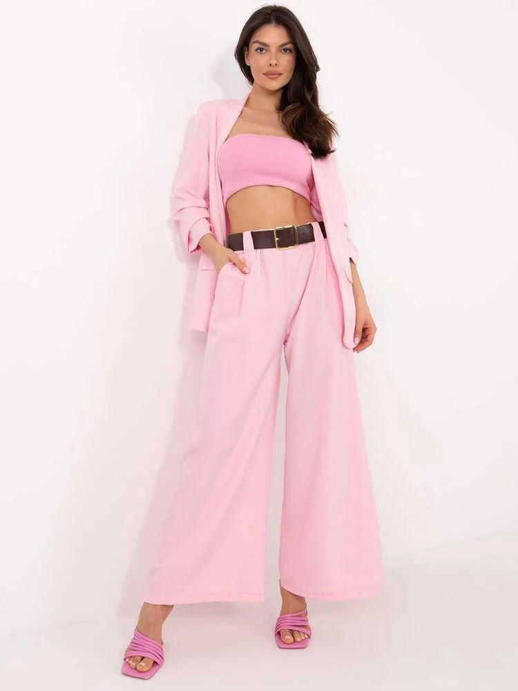 Italy Moda Kelnės-DHJ-SP-5583-1,83-šviesiai rožinė