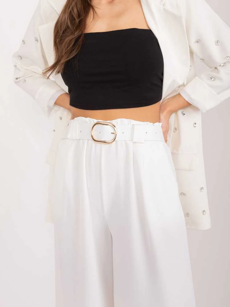 Italy Moda Kelnės-DHJ-SP-5583.97-ekru