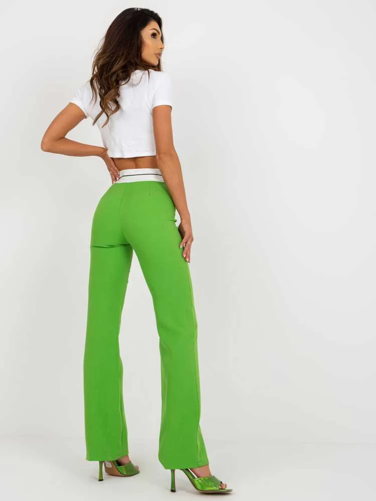 Italy Moda Kelnės-DHJ-SP-6971.32-Šviesiai žalia