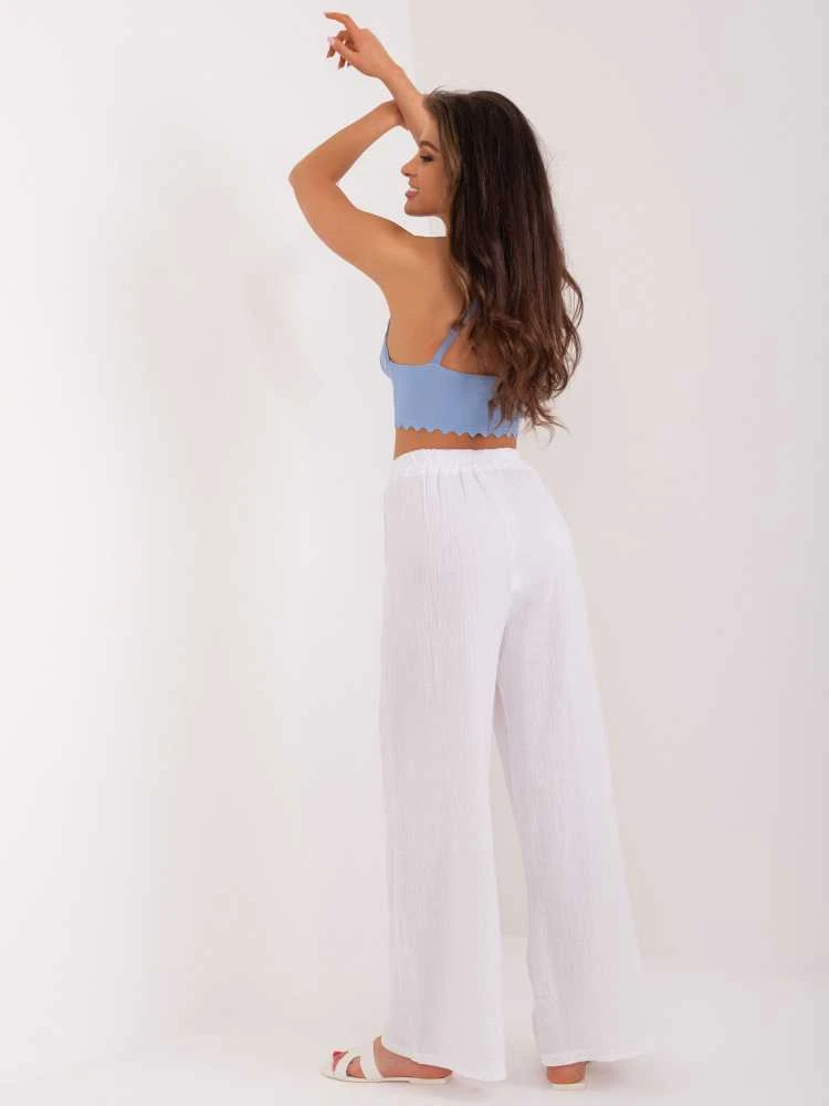 Italy Moda Kelnės-DHJ-SP-8229.84-baltos