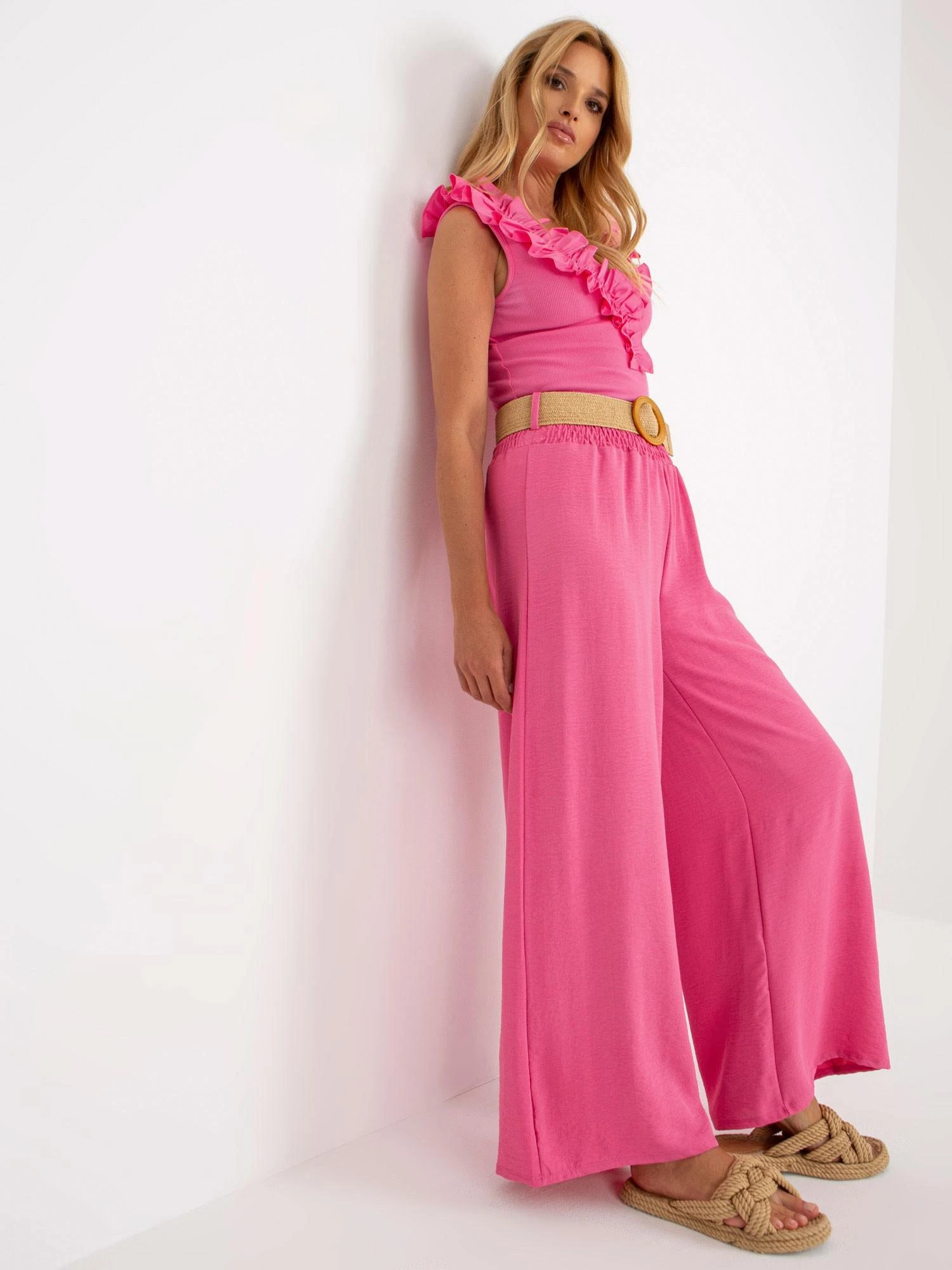 Italy Moda Kelnės-DHJ-SP-8387.57-rožinės spalvos