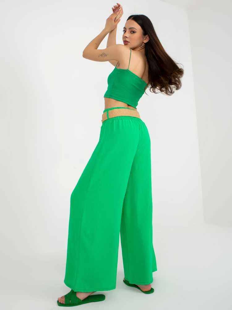 Italy Moda Kelnės-DHJ-SP-8387.57-žalia