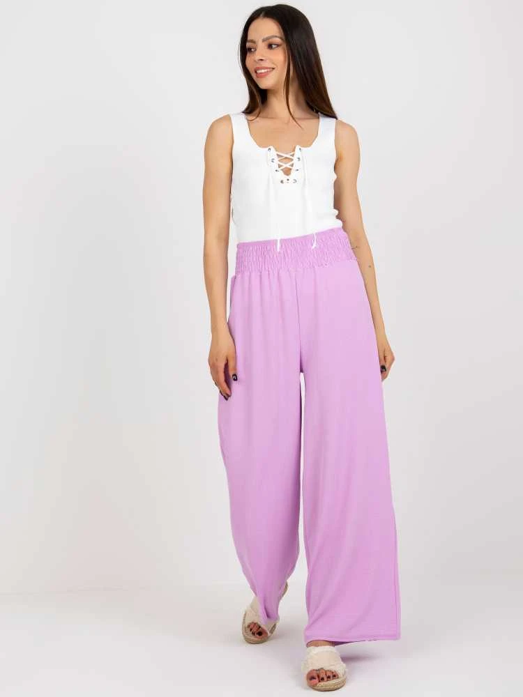 Italy Moda Kelnės-DHJ-SP-8390.70 - šviesiai violetinė