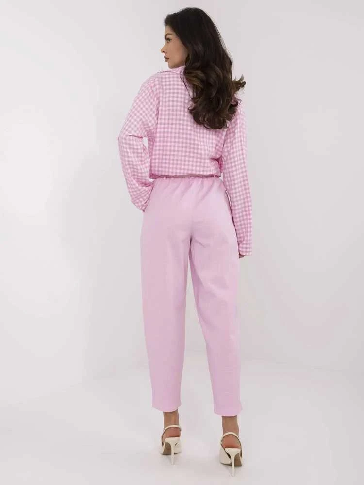 Italy Moda Kelnės-DHJ-SP-8830.77-šviesiai rožinė