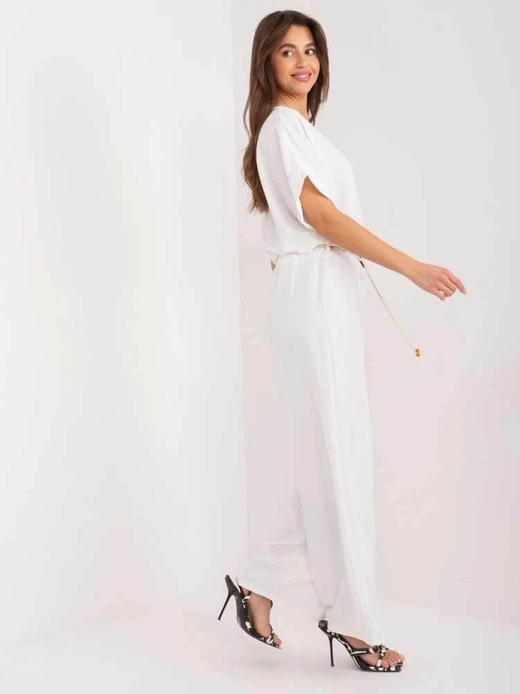 Italy Moda Kelnės-DHJ-SP-8927.19-baltos