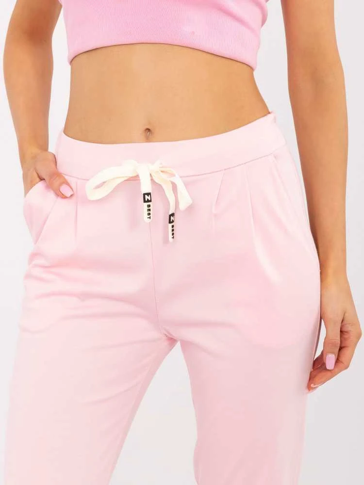 Italy Moda Kelnės-DHJ-SP-9283.83P-šviesiai rožinė