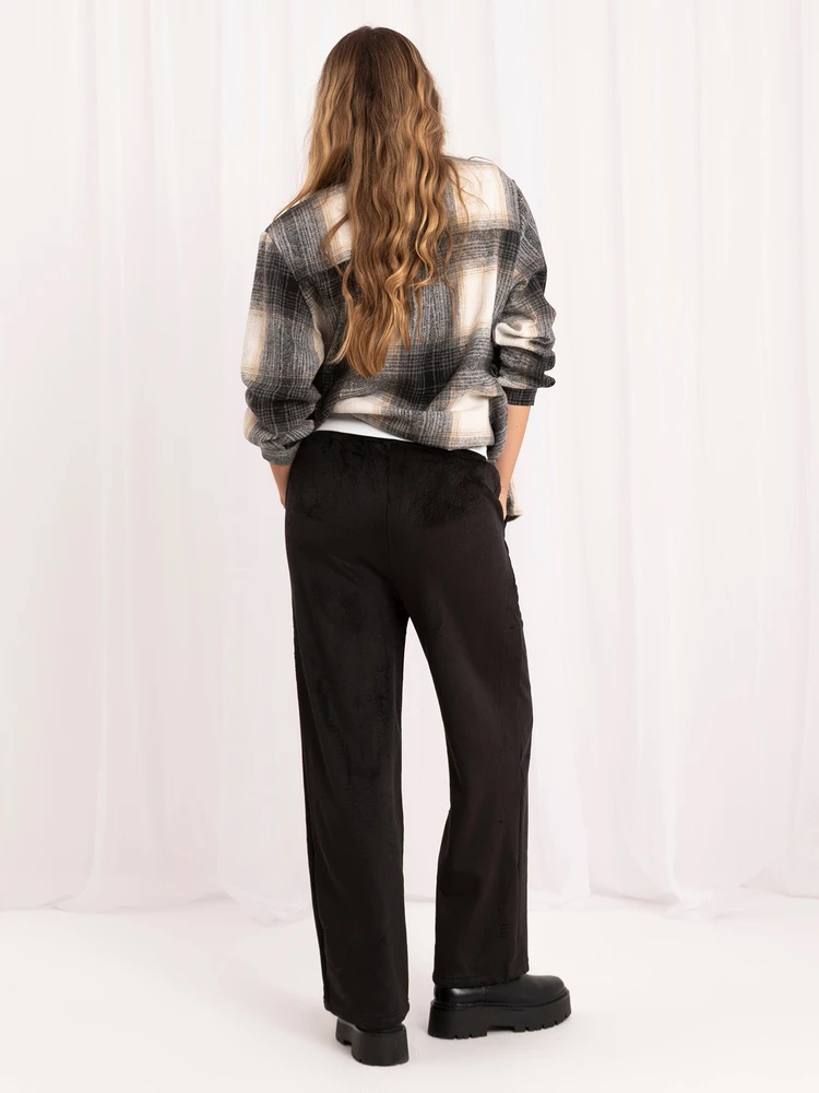 Italy Moda Kelnės-IR-SP-9850.03-juoda