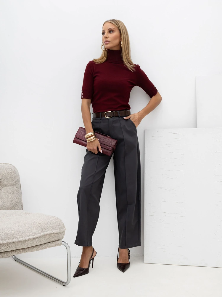 Italy Moda Kelnės-IR-SP-GG-99363.28-grafito