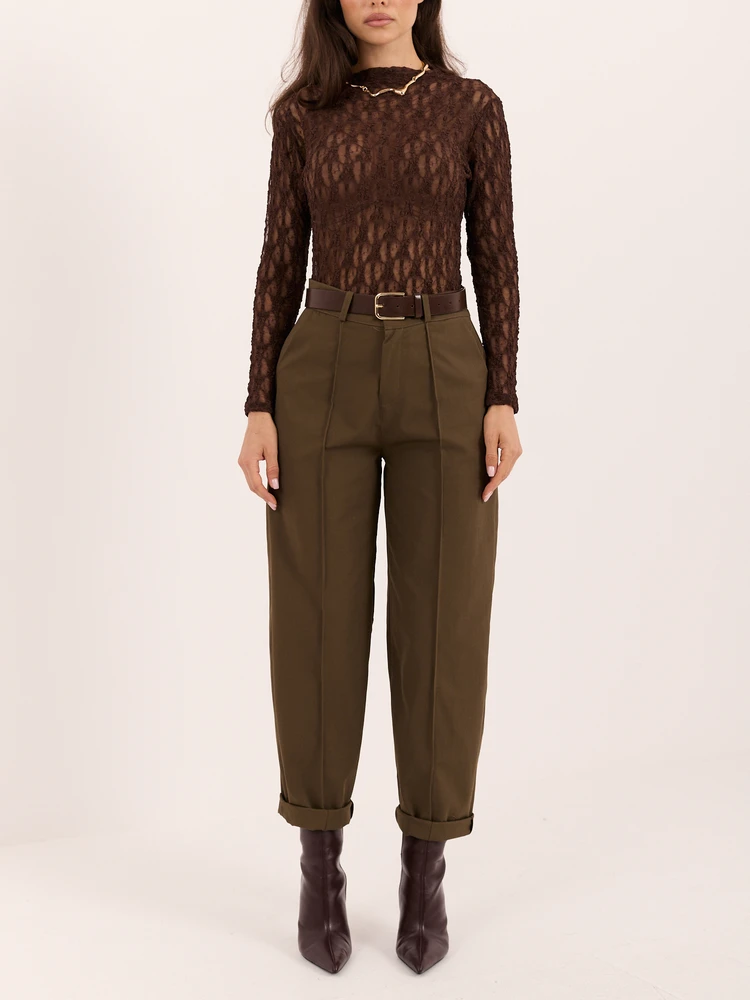 Italy Moda Kelnės-IR-SP-GG-99363.28-khaki