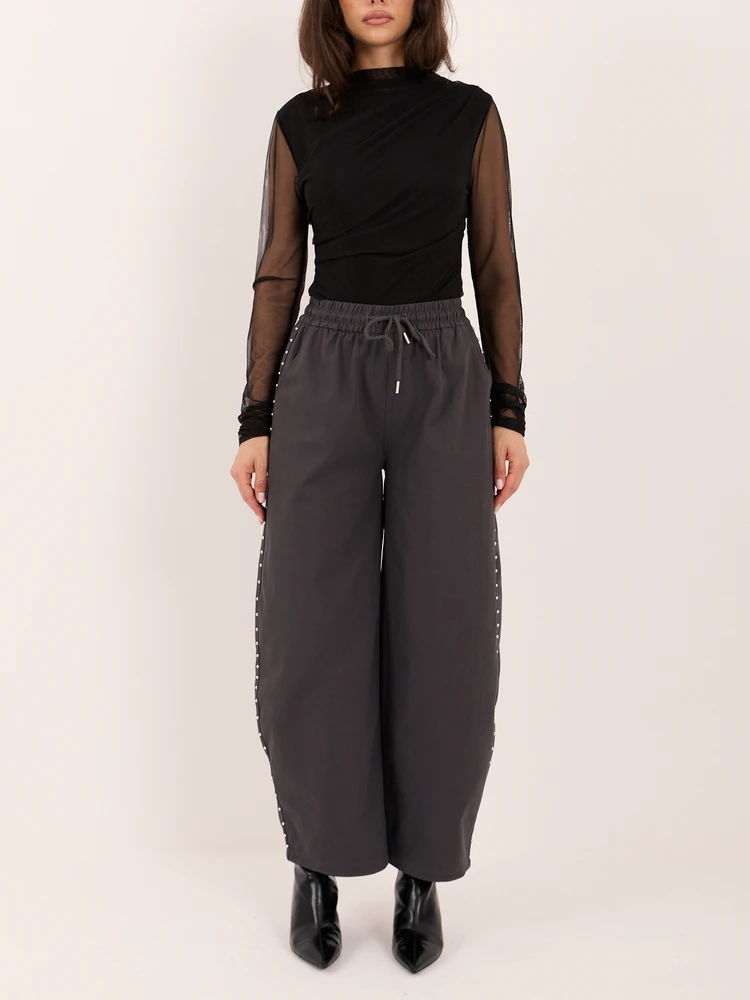 Italy Moda Kelnės-IR-SP-GG-99370.64-grafito