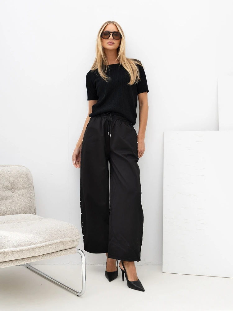 Italy Moda Kelnės-IR-SP-GG-99370.64-juoda