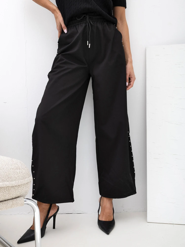 Italy Moda Kelnės-IR-SP-GG-99370.64-juoda