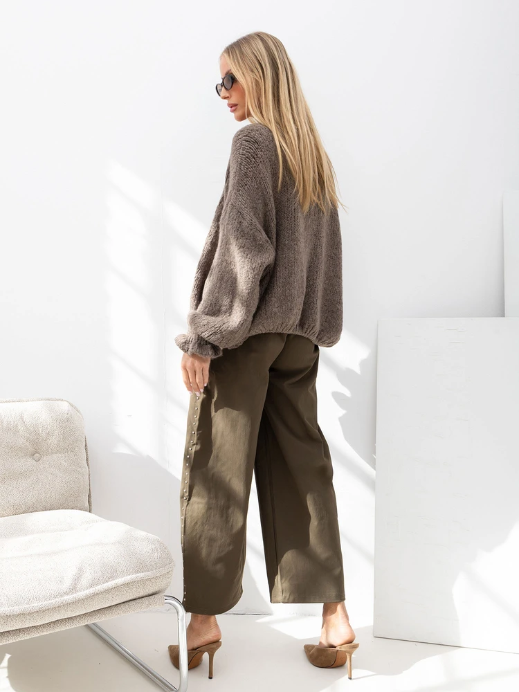 Italy Moda Kelnės-IR-SP-GG-99370.64-khaki