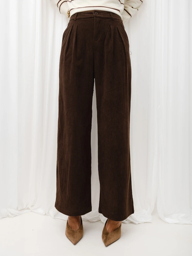 Italy Moda Kelnės-IR-SP-M116081.86-ruda