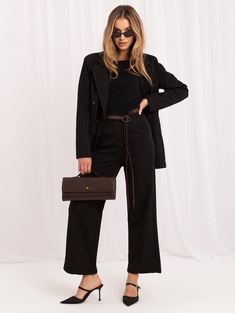 Italy Moda Kelnės-IR-SP-YV056B.69-juoda