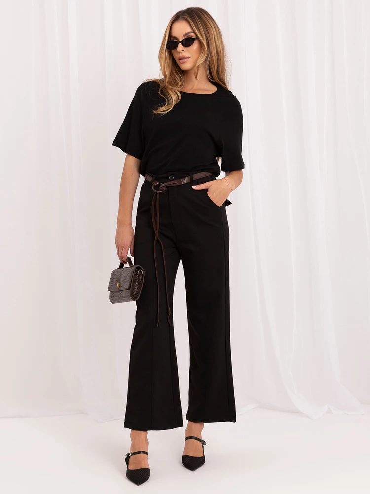 Italy Moda Kelnės-IR-SP-YV056B.69-juoda