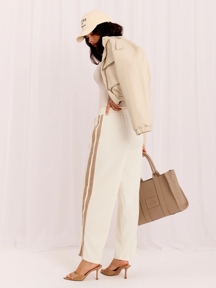 Italy Moda Kelnės-IR-SP-YV2821.02-ecru
