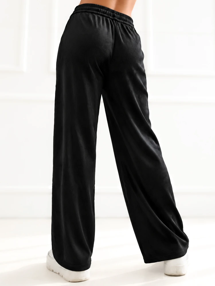 Italy Moda Kelnės-IR-SP-YV5381.12-juoda
