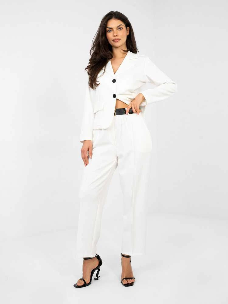 Italy Moda Kelnės-IT-SP-10006.76-ecru