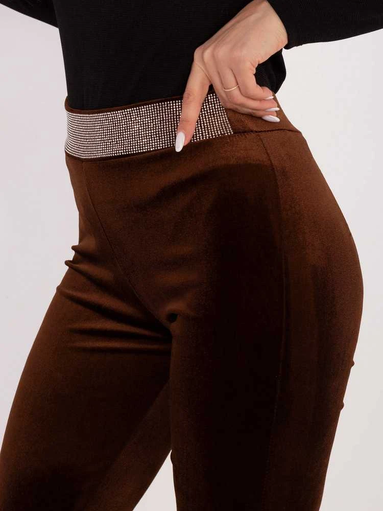Italy Moda Kelnės-IT-SP-21903.52-ruda