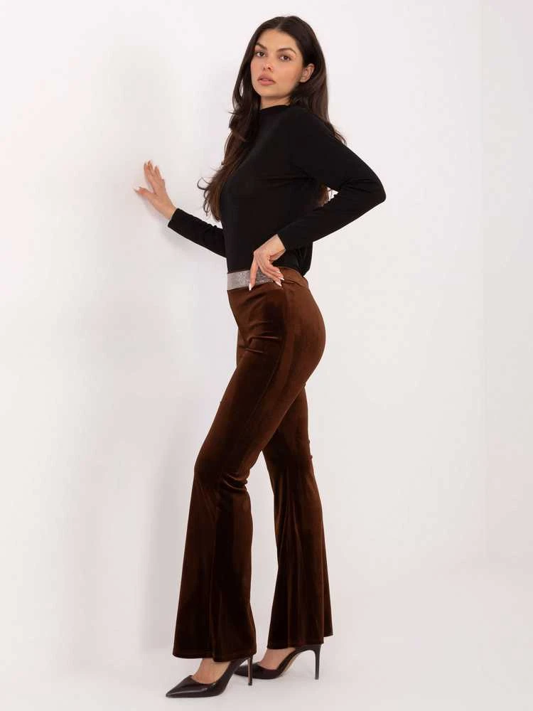 Italy Moda Kelnės-IT-SP-21903.52-ruda